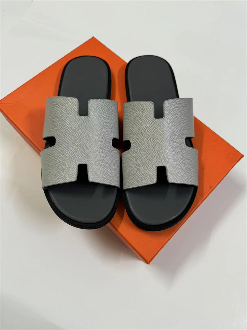 Medio Oriente e-commerce transfronterizo h zapatillas hombre sudeste asiático zapatos de cuero plano comercio exterior europeo y americano zapatos de playa de una sola zapatilla