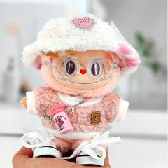 【服のみ】一世代二世代布の子供服のブラインドボックスのストラップが可愛いぬいぐるみの帽子の服セット