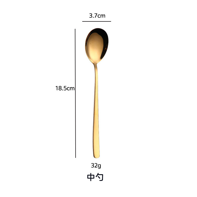 골든 304 스틸 미디엄 스푼