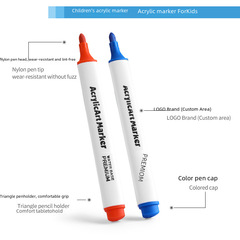 跨境學生美術丙烯馬克筆套裝 兒童畫畫DIY彩筆兒童禮品丙烯筆批發