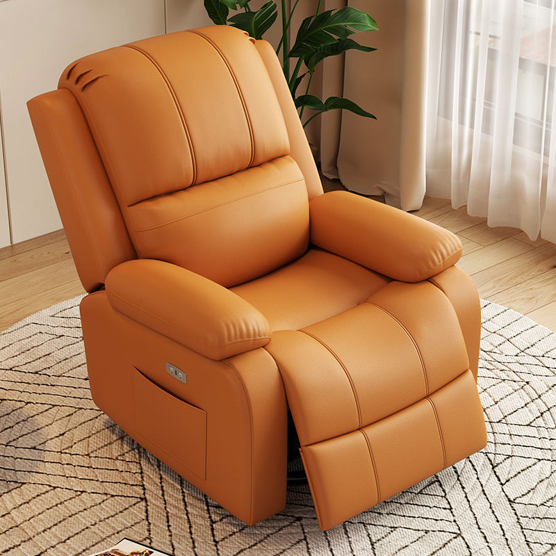 Sofá espacial de primera clase sala de estar doméstica manicuría belleza multifuncional se puede acostar masaje eléctrico mecedor perezoso