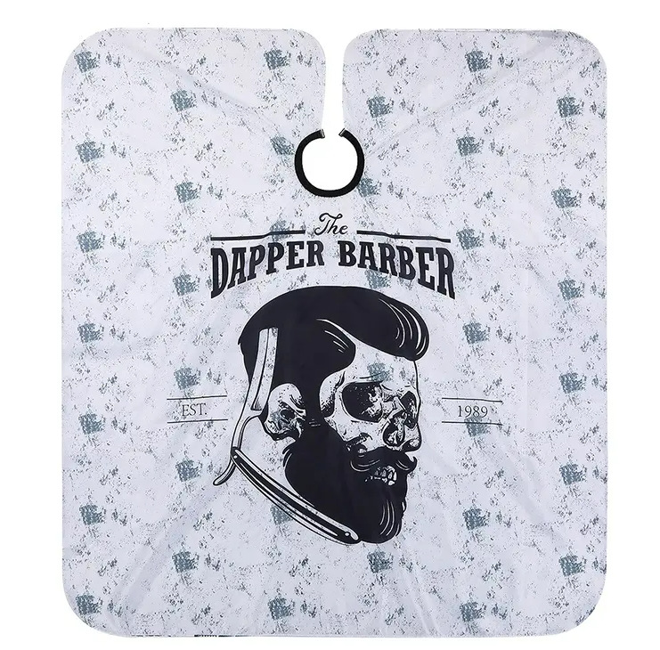 Fabricante spot salón peluquería corte de pelo tela antiadherente estilo europeo y americano simple tinta herramientas de corte de pelo tendencia