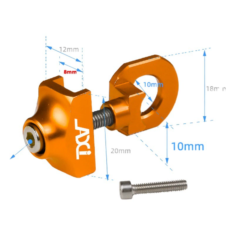 AXI горная дорога мертвый Летающий Велосипед цепь молния комплект колес натяжитель Складной автомобильный регулятор против падения