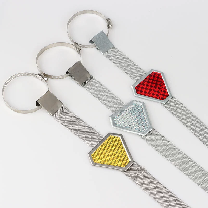 Автомобильный статический ремень Автомобильная Швабра для устранения статического электричества с заземлением выхлопного цилиндра Светоотражающий нейтрализатор статического электричества