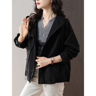 Price Limit 12 Small Video 2024 Autumn Casual Short Hooded Outdoor Sports Style Rustic Coat Coat Coat