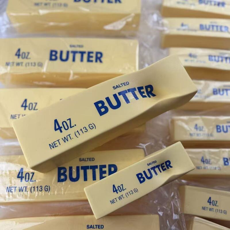 Soft Butter Stick Stress Relief Toy, Popular Item in Stock, Butter Squishy Toy, Factory Direct Sales, Cross-Border Slow Rebound Toy