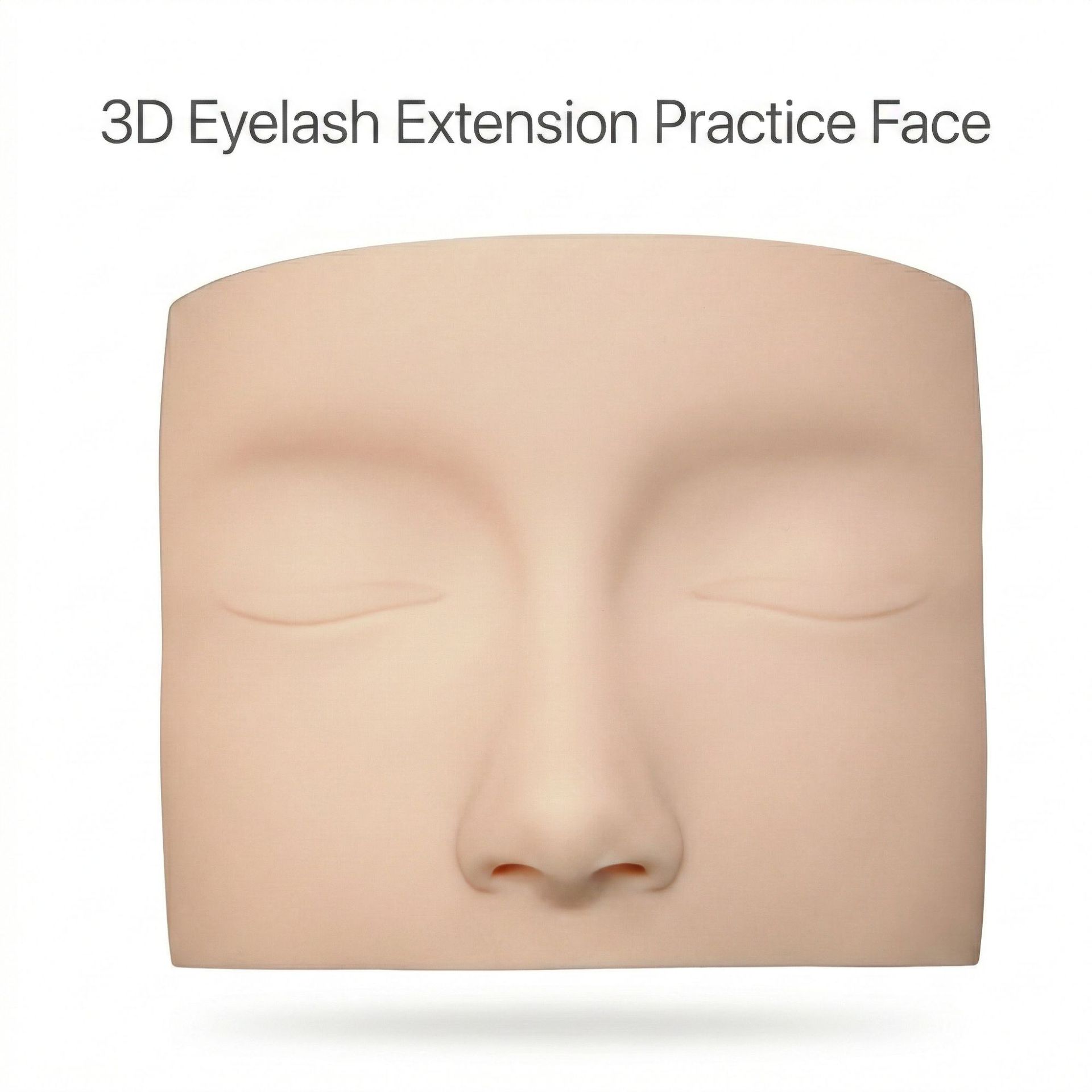 3D Eyelash Extension Practice Face/Eyelash Grafting Practice Head Model