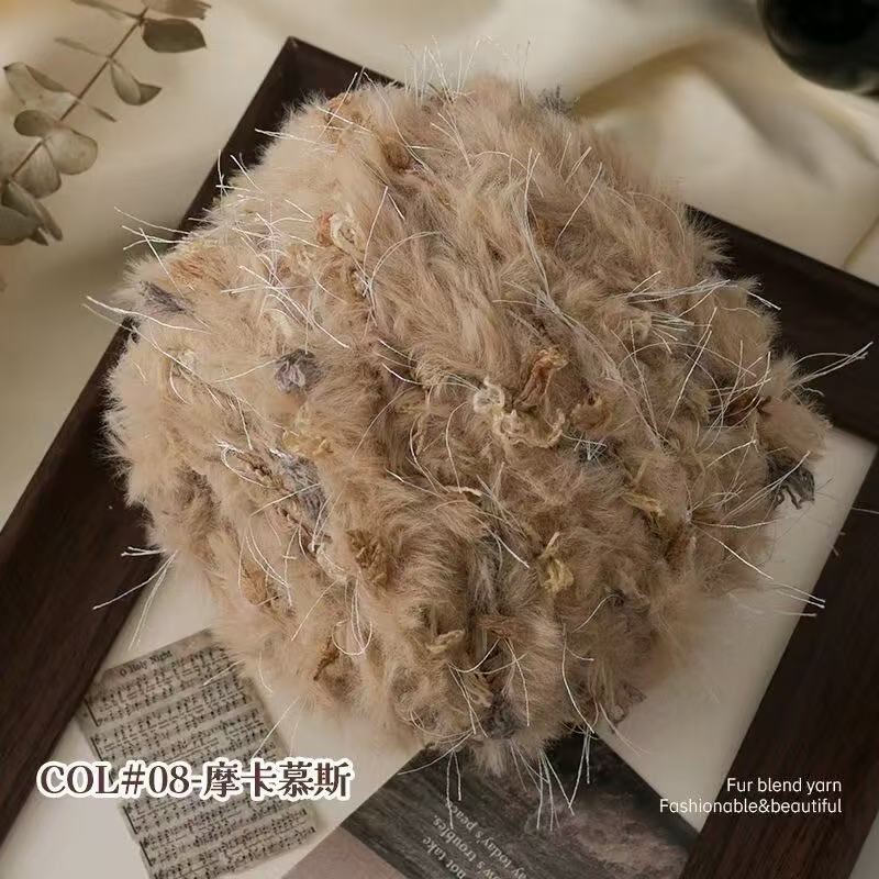 Кольоровая шерстяная сумка, мягкая шляпа ручной работы, крючком, свитер, DIY