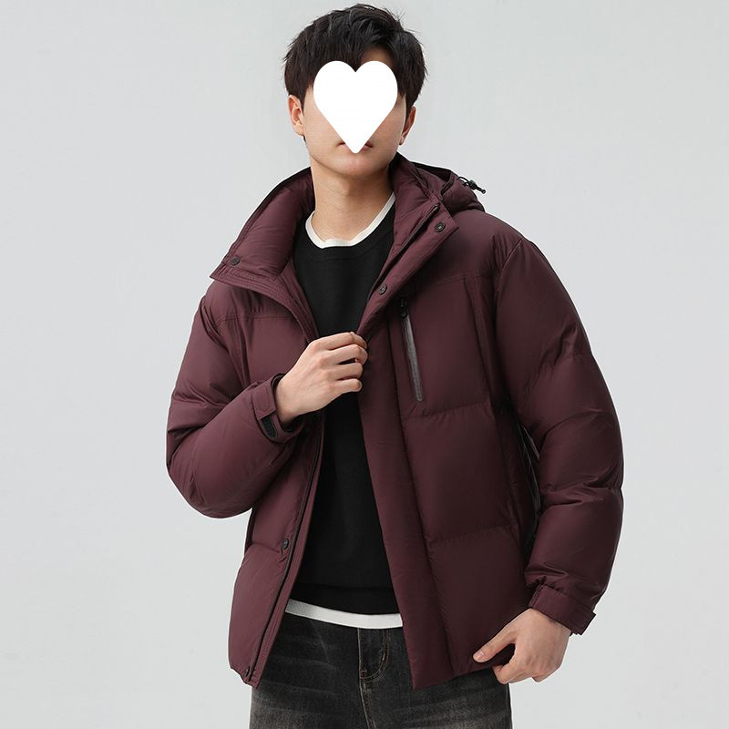[New National Standard % down - Classy down Jacket] down Jacket Men's Hooded High-Quality Jacket Men's Ski Jacket Outdoor