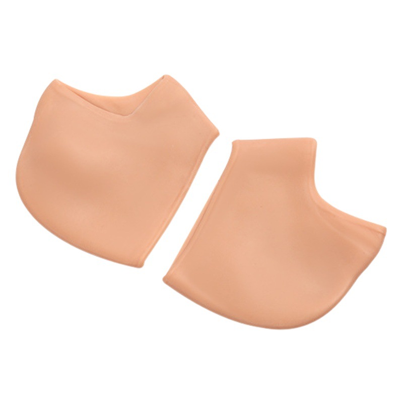 Thick Silicone Heel Protector Moisturizing Anti-Crack Heel Cover Dry Cracked Socks Women's Shock-Absorbing Heel Pain Foot Protector
