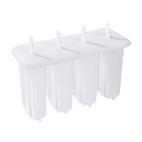 Ice cream mold 4 consecutive old popsicle molds with lids for household children's cute popsicles homemade ice cream sorbet mold