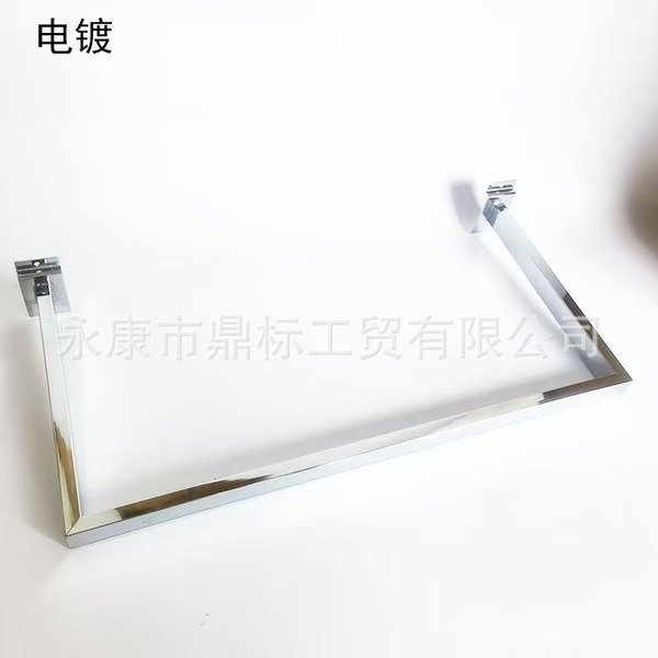 Clothing Store Display Rack 15*30mm Square Tube Side Hanging Women's Clothing Store Children's Clothing Shelf Slot Board Clothes Hanger Display Rack