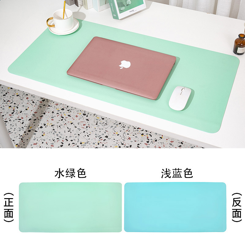 Alfombrilla de ratón de cuero de Amazon Alfombrilla de mesa de uñas grande resistente a la suciedad Alfombrilla de escritorio de oficina de computadora simple impermeable y a prueba de aceite LOGO