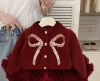 Cardigan with bow