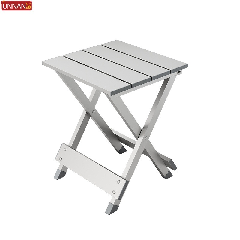 Taburetes plegables de aleación de aluminio taburetes plegables al aire libre taburetes plegables de aleación de aluminio ligeros taburetes plegables de aleación de aluminio estables mazza
