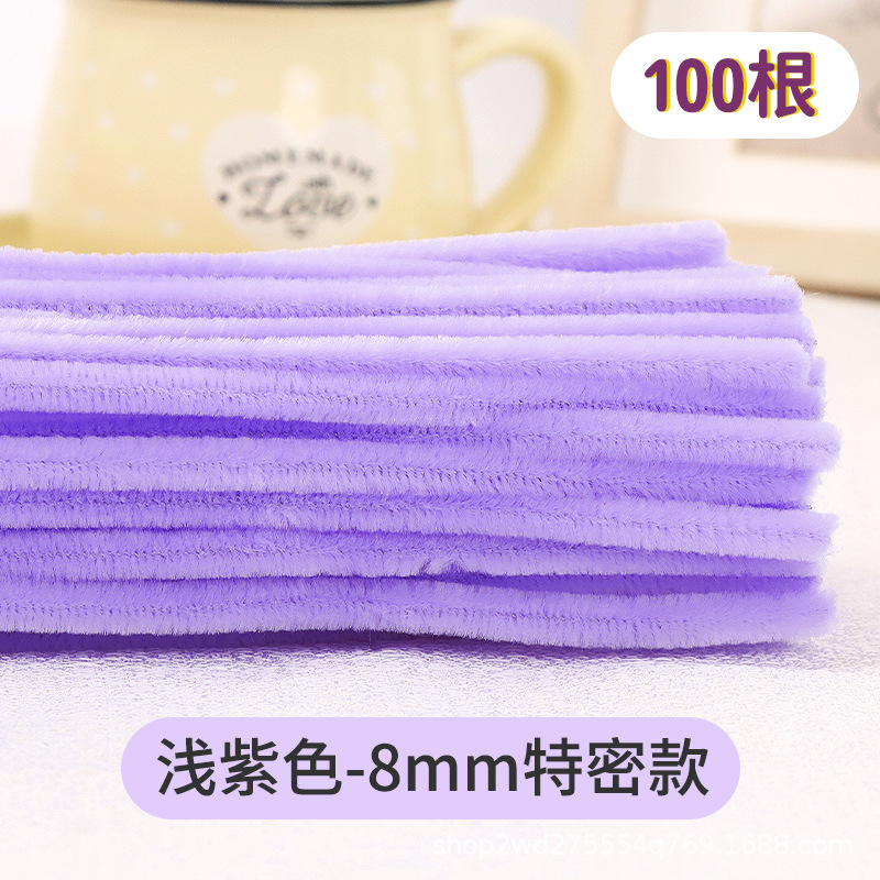 ツイスト棒特密8mm手作りdiy材料包毛根児童暗号化金密パイル花束マカロン卸売り|undefined