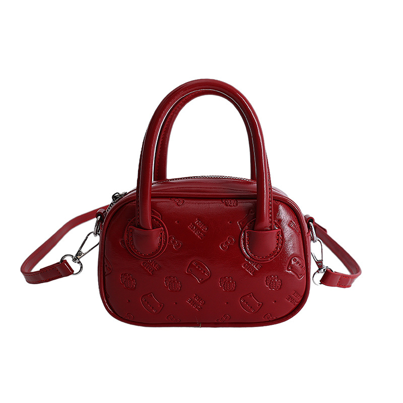 Bolsa de hombro de nicho de color sólido 2026 dama simple sensación diaria de viaje de moda coreana bolsa de tramo inclinada image 7
