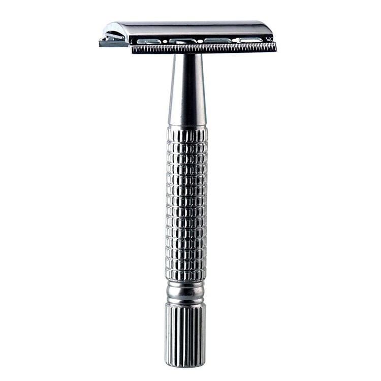 Cross-border wholesale vintage double-sided blade holder razor manual razor men's razor handle classic factory price