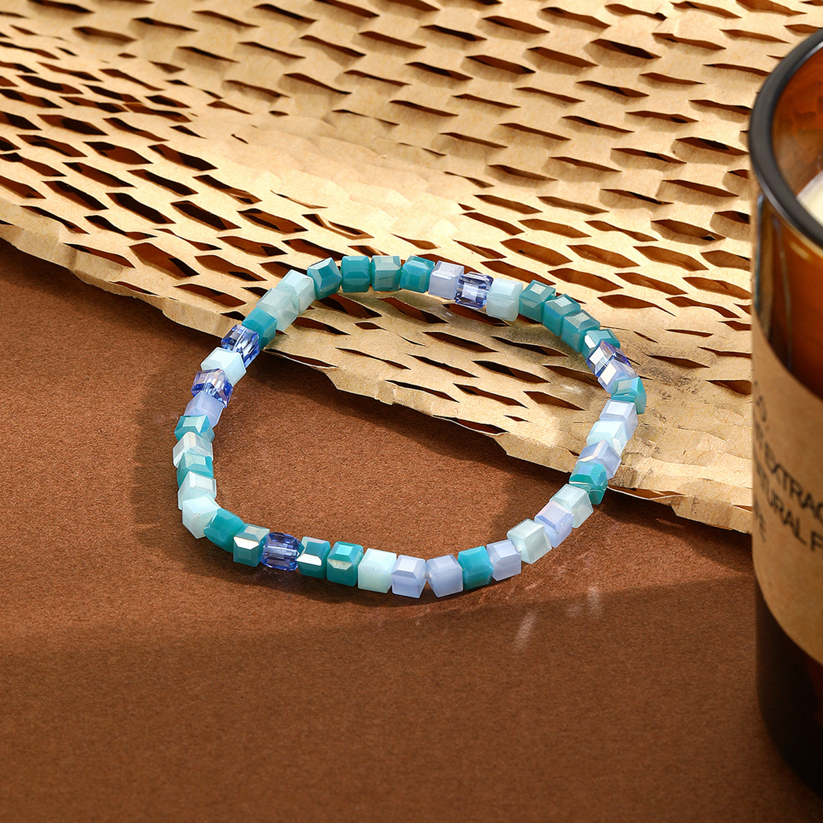 hot selling bracelets are versatile and high end Bohemian elastic line summer crystal bracelet set_voghion.com