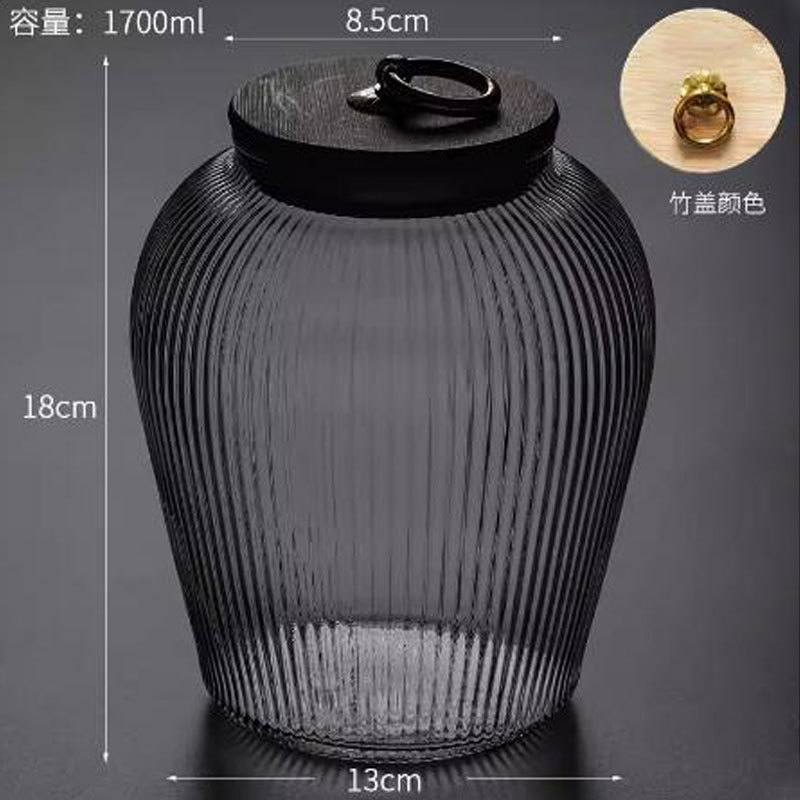 Jar de té vertical (vaso)