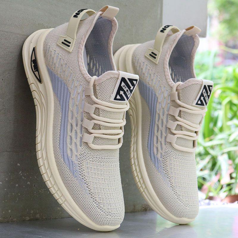 Casual Sports Shoes, Clogs, One-Leg Single Mesh Hollow Mesh Shoes, Men's Summer Breathable Lightweight Soft-Soled Mesh Shoes