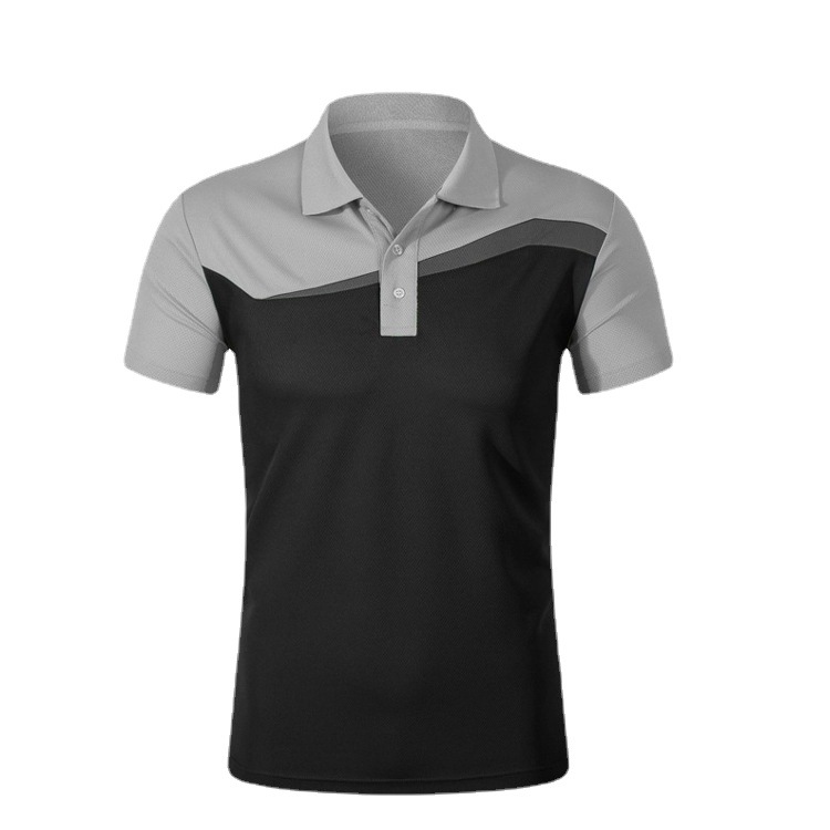 定做短袖高端男式Polo衫快干吸湿排汗定制LOGO男女款高尔夫球服