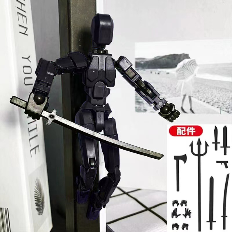 Antigravedad completa articulación muñeca móvil figura Lucky 13 tercera generación Dummy muñeco juguete DIY venta al por mayor transfronteriza