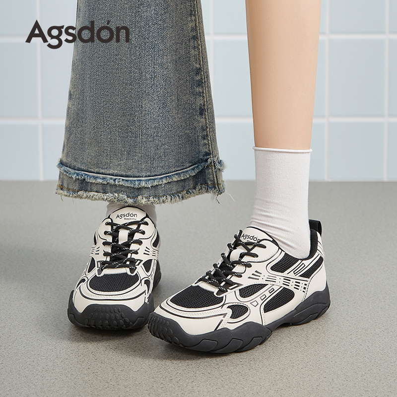 Augustion Daddy Shoes Mujer 2025 Nuevo verano Zapatos deportivos de suela blanda Zapatos de entrenamiento de ballet de suela gruesa pequeña