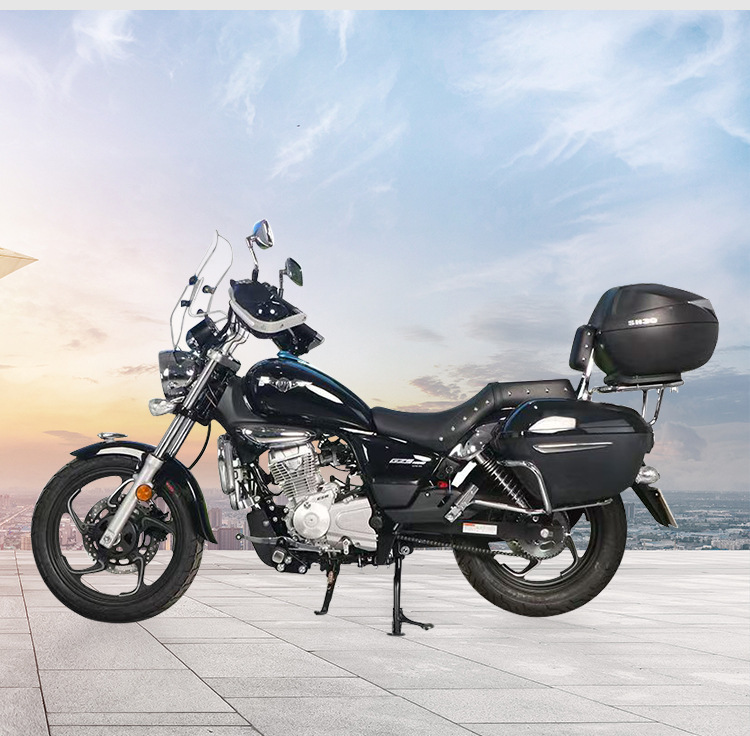Suitable for Haojue Gzs150 Main Stand, Large Rear Rack, Tail Rack, Folding Backrest, Gz150 Frame Modification Parts