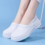 秋季白衣圆头百搭护士鞋