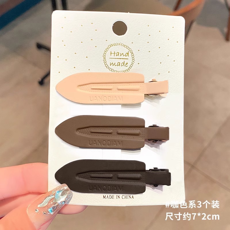 La nueva horquilla de dopamina rosa, la horquilla de flequillo lateral de alta calidad, los accesorios para el cabello de principios de primavera dulces y lindos, la pinza lateral de todo fósforo