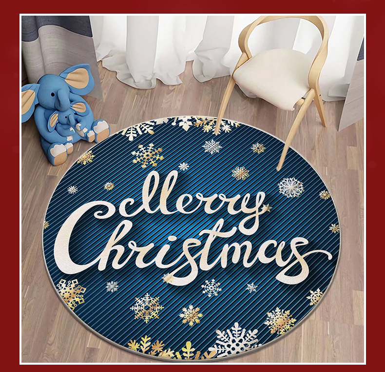 圣诞地垫,跨境地垫,外贸地毯,地毯地垫,圣诞装饰地毯