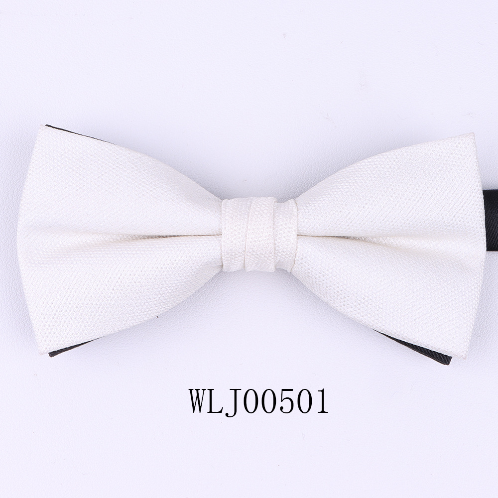 Nuovi accessori per papillon casual da uomo, da sposo, da cerimonia, da sera, in tinta unita_voghion.com