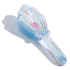 熱銷跨境美發梳可愛氣墊梳卡通氣囊梳透明梳子 兒童閃粉梳塑料