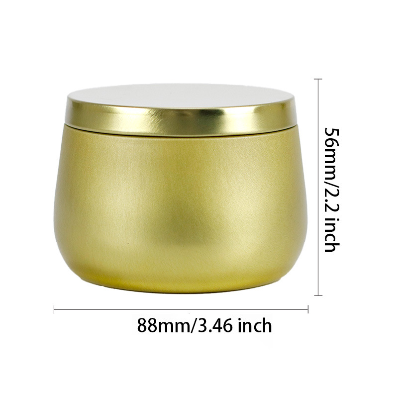 8OZ barriga aromática leche chocolate latas de dulces caja de hierro 78 * 88 * 56mm lata de hierro image 7