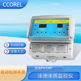 水质监控仪 CCOREL250# 泳池水质监测仪器 控制投药泵 检查PH ORP