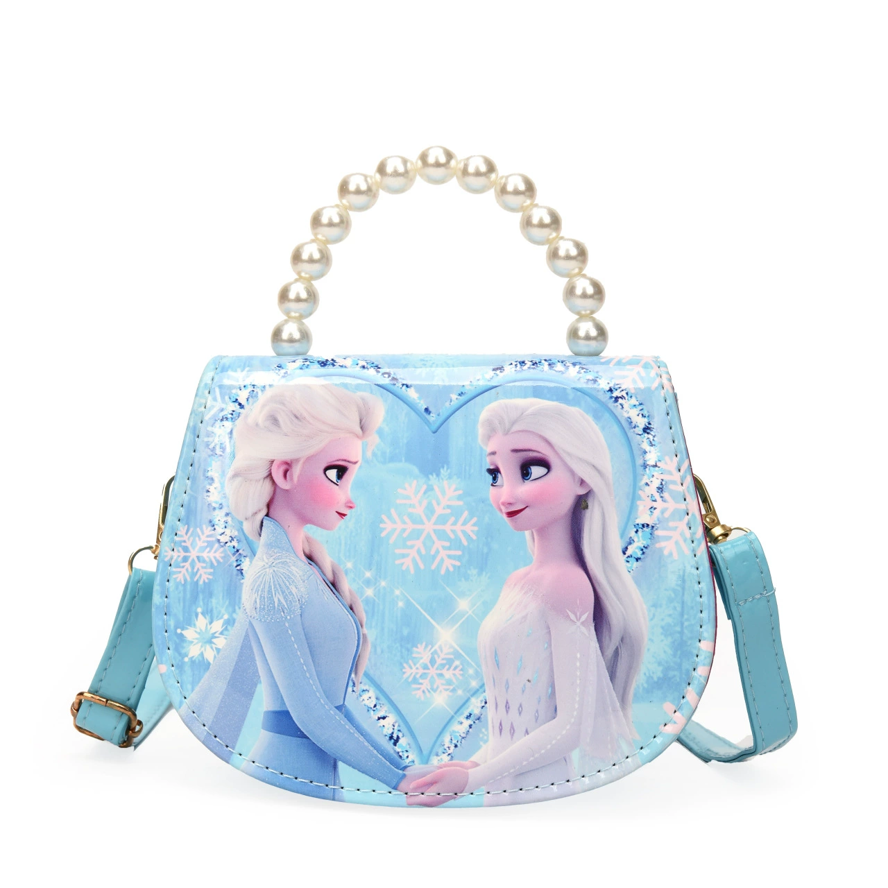Cartoon one-shoulder bag for princess from pearl, 2023 collection, wholesale
