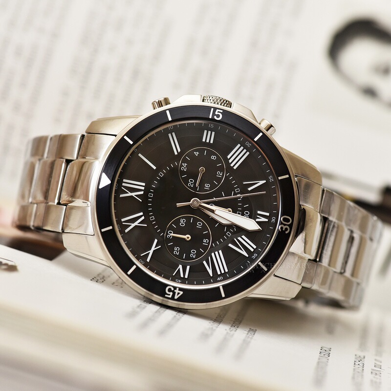 Manufacturer Wholesale Foreign Trade Cross-Border Fossil Men's Watch Steel Band Quartz Waterproof Watch Fs5267/Fs5236/Fs5374