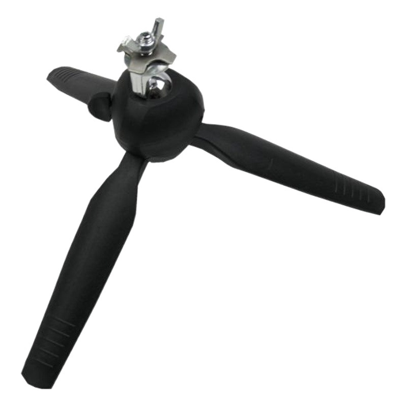 Nueva pesca en el hielo pesca de invierno metal plegable soporte de doble cabeza barra de pesca en el hielo accesorios de artes de pesca