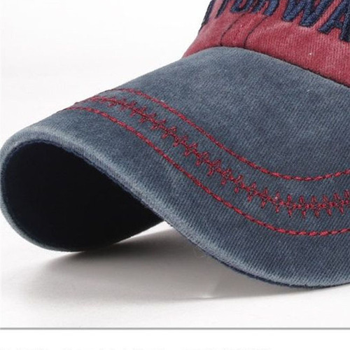 Hat men's NYS embroidered outdoor sports baseball cap women's casual versatile old Korean embroidered peaked cap ins trend