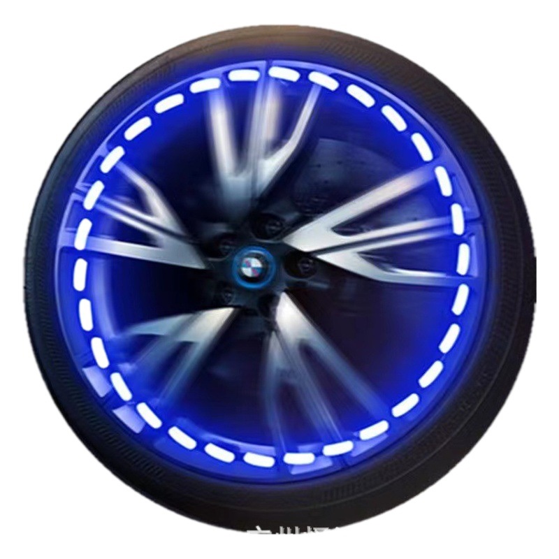 Neumático de coche de la motocicleta cubo de la rueda de luz decorativa luz solar de la válvula de luz LED de color de flash de luz colorida DE LA Rueda Caliente