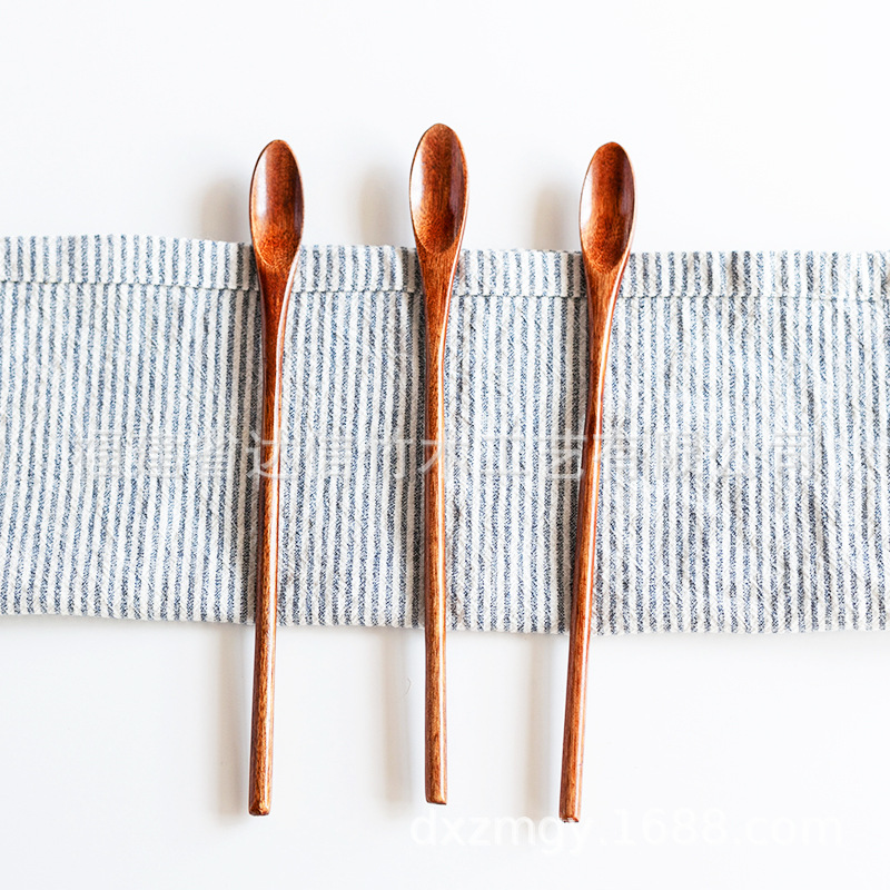 Cuchara para mezclar pequeña, color laca grande 20*1,8 cm, peso 4g