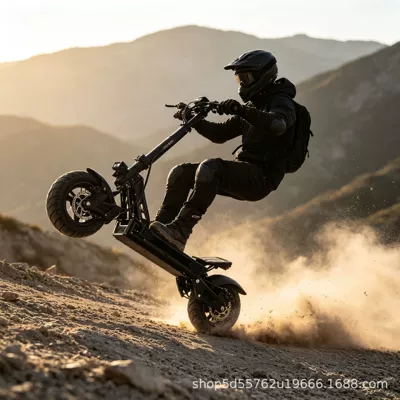 BOYUEDA foldable electric scooter 1600W off-road adult portable app smart battery electric vehicle