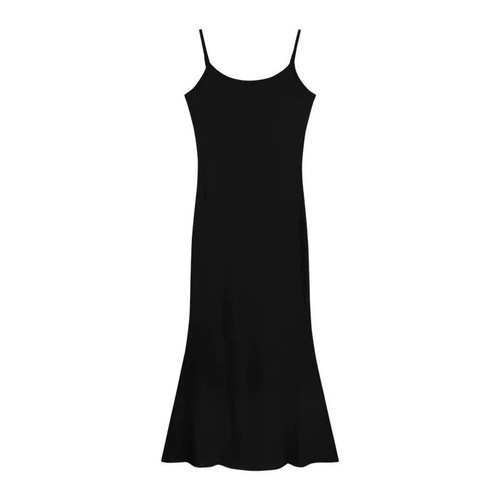 Sexy long slip dress for women: a sultry, figure-flattering, hip-hugging mermaid-style skirt perfect for summer vibes.