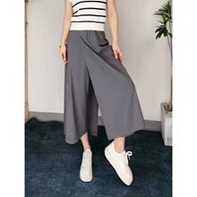 J 35179 High waist drape women casual skort ������������Ůȹ