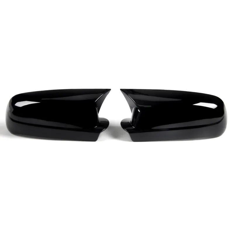 Suitable for 97-04 Volkswagen Golf 4 Rearview Mirror Cover Horn Model Bright Black Reversing Mirror Housing Car Exterior