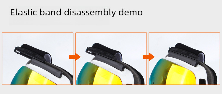 Ski goggles Double-layer anti-fog spherical ski glasses for men and women for outdoor mountaineering windproof eye protection Mirror Gear_voghion.com