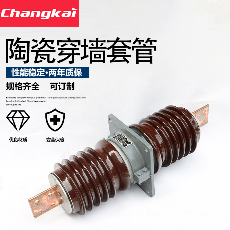 CWW CWC CWB-20/1000A-1250A 20KV陶瓷穿墙套管 10*100  200*20铜