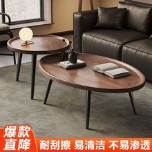 茶几边几简约现代北欧简易家用客厅沙发圆形组合茶桌厂家直销跨境