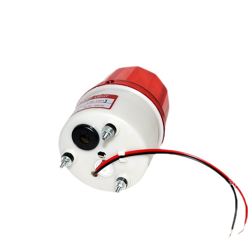 现货LTE-1101J旋转报警灯警报灯频闪声光报警器220V24V12V警示灯
